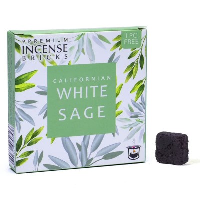 Aromafume Californian White Sage incense bricks